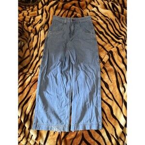 Wide Leg ALAB Jeans Mens 30 Mega Rave Baggy Grunge Skater Y2K 90s Alien Rabbit